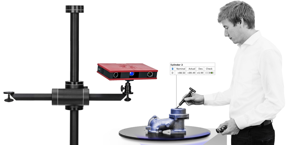ATOS Core – 光学三维扫描仪